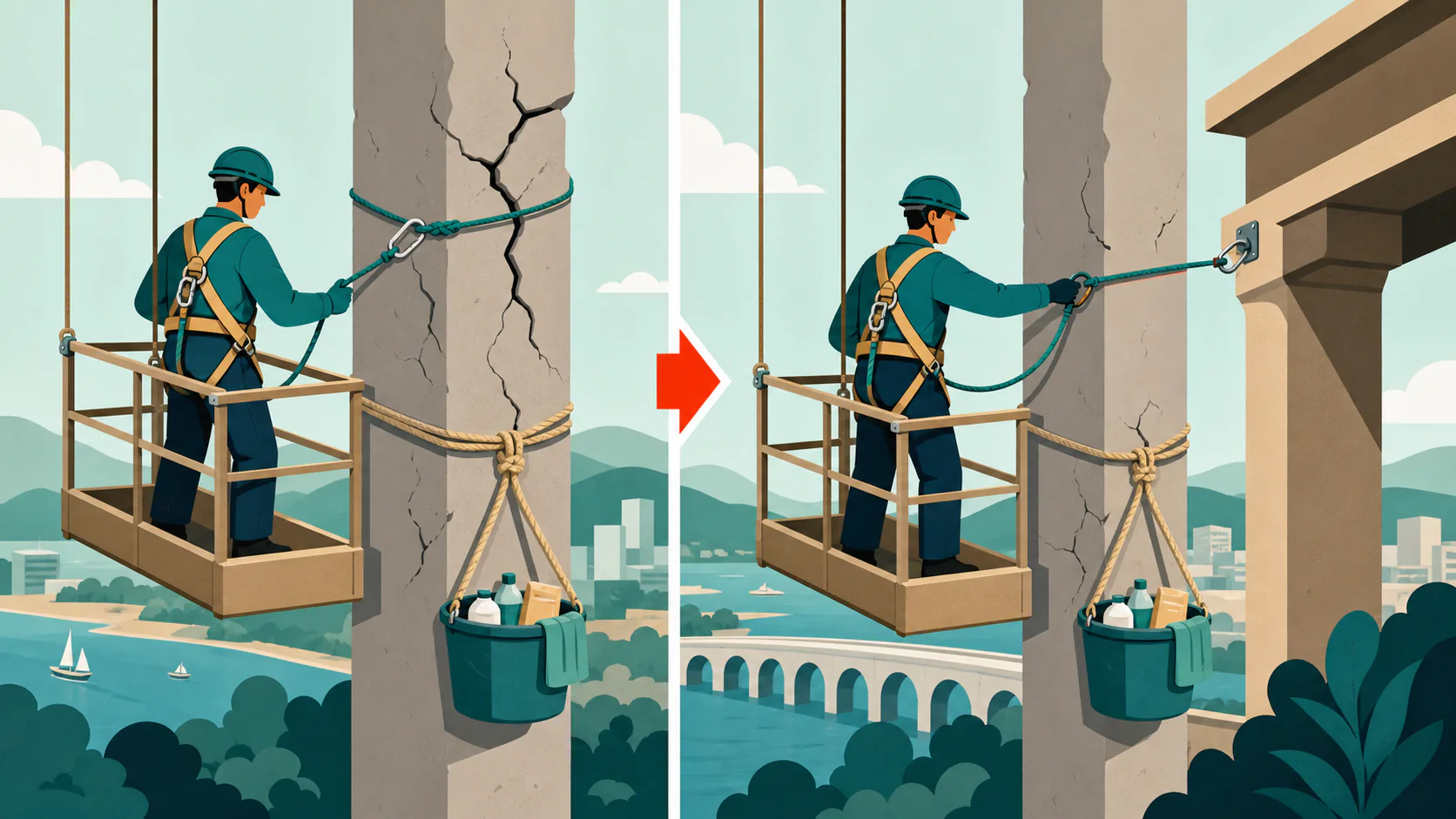 Separate risks that fail together